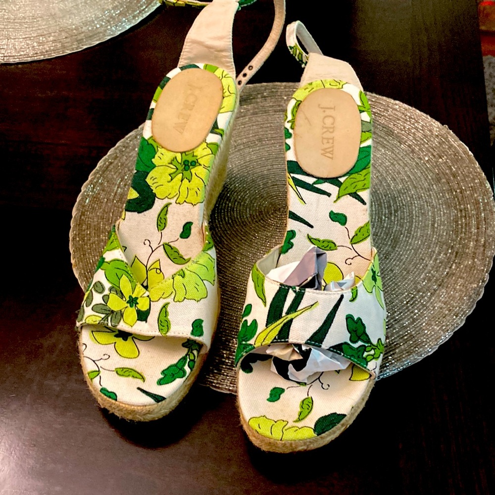 New Jcrew espadrilles